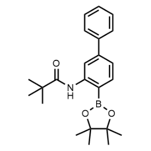 N-(4-(4,4,5,5-tetramethyl-1,3,2-dioxaborolan-2-yl)-[1,1'-biphenyl]-3-yl)pivalamide|CS-0494726
