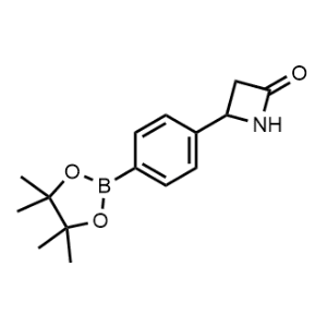 4-(4-(4,4,5,5-Tetramethyl-1,3,2-dioxaborolan-2-yl)phenyl)azetidin-2-one|CS-0494758