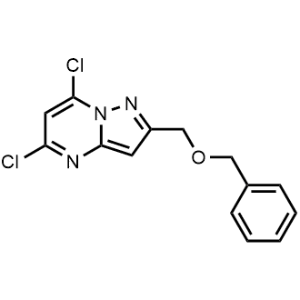 2-((Benzyloxy)methyl)-5,7-dichloropyrazolo[1,5-a]pyrimidine|CS-0494780
