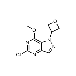 5-Chloro-7-methoxy-1-(oxetan-3-yl)-1H-pyrazolo[4,3-d]pyrimidine|CS-0494854
