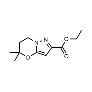 Ethyl 5,5-dimethyl-6,7-dihydro-5H-pyrazolo[5,1-b][1,3]oxazine-2-carboxylate|CS-0494910