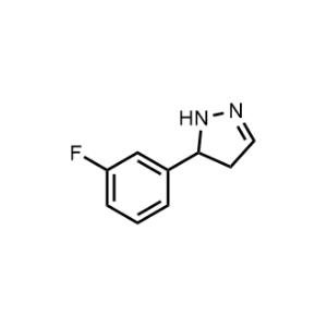 5-(3-Fluorophenyl)-4,5-dihydro-1H-pyrazole|CS-0494978