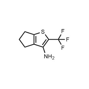 2-(Trifluoromethyl)-5,6-dihydro-4H-cyclopenta[b]thiophen-3-amine|CS-0495029