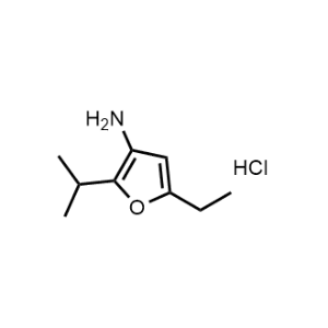 5-Ethyl-2-isopropylfuran-3-amine hydrochloride|CS-0495036