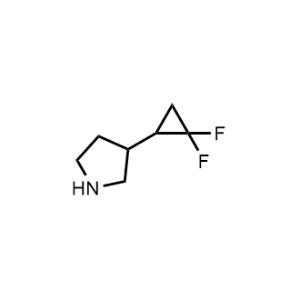 3-(2,2-Difluorocyclopropyl)pyrrolidine|CS-0495089