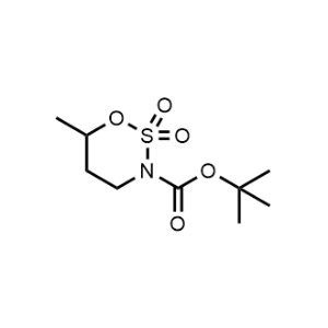 Tert-butyl 6-methyl-1,2,3-oxathiazinane-3-carboxylate 2,2-dioxide|CS-0495171