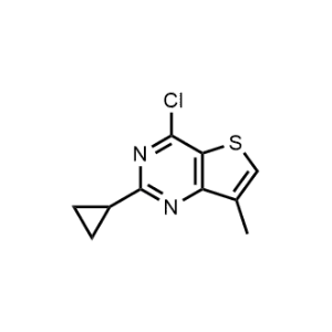 4-Chloro-2-cyclopropyl-7-methylthieno[3,2-d]pyrimidine|CS-0495228
