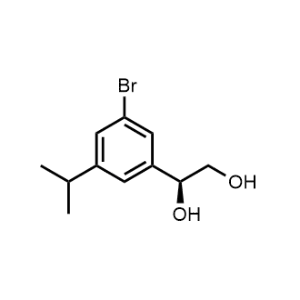 (S)-1-(3-bromo-5-isopropylphenyl)ethane-1,2-diol|CS-0495248