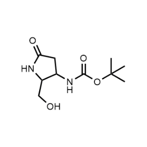 Tert-butyl (2-(hydroxymethyl)-5-oxopyrrolidin-3-yl)carbamate|CS-0495279
