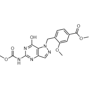 Methyl 4-((7-hydroxy-5-((methoxycarbonyl)amino)-1H-pyrazolo[4,3-d]pyrimidin-1-yl)methyl)-3-methoxybenzoate|CS-0495288