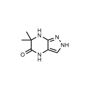 6,6-Dimethyl-2,4,6,7-tetrahydro-5H-pyrazolo[3,4-b]pyrazin-5-one|CS-0495308