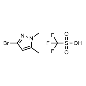 3-Bromo-1,5-dimethyl-1H-pyrazole trifluoromethanesulfonate|CS-0495312