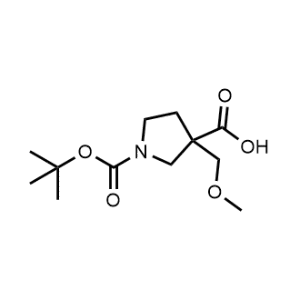1-(Tert-butoxycarbonyl)-3-(methoxymethyl)pyrrolidine-3-carboxylic acid|CS-0495437