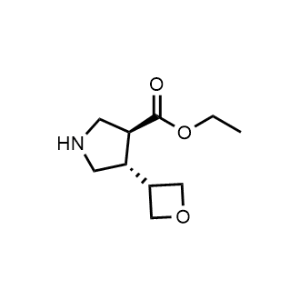 Ethyl (3S,4S)-4-(oxetan-3-yl)pyrrolidine-3-carboxylate|CS-0495462