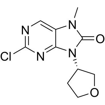(S)-2-chloro-7-methyl-9-(tetrahydrofuran-3-yl)-7,9-dihydro-8H-purin-8-one|CS-0495489