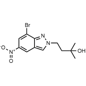 4-(7-Bromo-5-nitro-2H-indazol-2-yl)-2-methylbutan-2-ol|CS-0495493