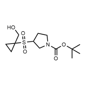 Tert-butyl 3-((1-(hydroxymethyl)cyclopropyl)sulfonyl)pyrrolidine-1-carboxylate|CS-0495517