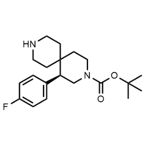 Tert-butyl (R)-1-(4-fluorophenyl)-3,9-diazaspiro[5.5]Undecane-3-carboxylate|CS-0495540