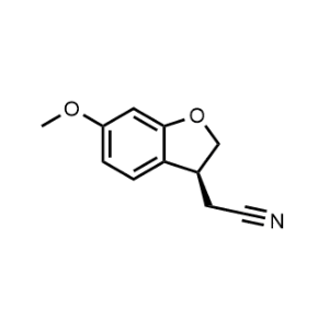 (S)-2-(6-methoxy-2,3-dihydrobenzofuran-3-yl)acetonitrile|CS-0495613
