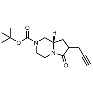 Tert-butyl (8aS)-6-oxo-7-(prop-2-yn-1-yl)hexahydropyrrolo[1,2-a]pyrazine-2(1H)-carboxylate|CS-0495617