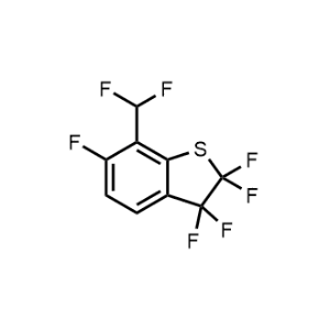 7-(Difluoromethyl)-2,2,3,3,6-pentafluoro-2,3-dihydrobenzo[b]thiophene|CS-0495625