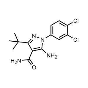 5-Amino-3-(tert-butyl)-1-(3,4-dichlorophenyl)-1H-pyrazole-4-carboxamide|CS-0495643