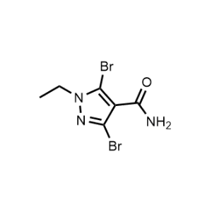 3,5-Dibromo-1-ethyl-1H-pyrazole-4-carboxamide|CS-0495645