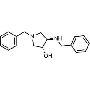 (3R,4R)-1-benzyl-4-(benzylamino)pyrrolidin-3-ol|CS-0495671