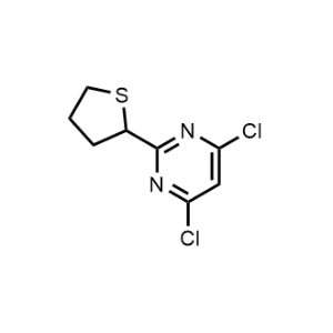 4,6-Dichloro-2-(tetrahydrothiophen-2-yl)pyrimidine|CS-0495797