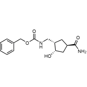 Benzyl (((1S,2S,4R)-4-carbamoyl-2-hydroxycyclopentyl)methyl)carbamate|CS-0495866