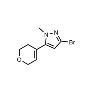 3-Bromo-5-(3,6-dihydro-2H-pyran-4-yl)-1-methyl-1H-pyrazole|CS-0495901