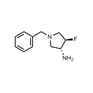 (3R,4R)-1-benzyl-4-fluoropyrrolidin-3-amine|CS-0495910