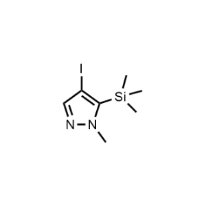 4-Iodo-1-methyl-5-(trimethylsilyl)-1H-pyrazole|CS-0495940