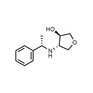 (3R,4S)-4-(((S)-1-phenylethyl)amino)tetrahydrofuran-3-ol|CS-0495973