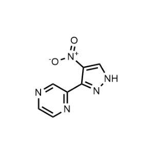 2-(4-Nitro-1H-pyrazol-3-yl)pyrazine|CS-0496004