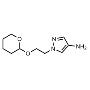 1-(2-((Tetrahydro-2H-pyran-2-yl)oxy)ethyl)-1H-pyrazol-4-amine|CS-0496024