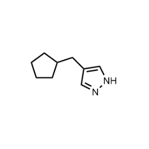 4-(Cyclopentylmethyl)-1H-pyrazole|CS-0496083