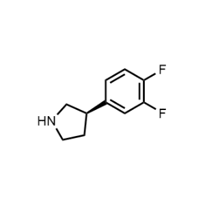 (R)-3-(3,4-difluorophenyl)pyrrolidine|CS-0496140