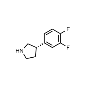 (S)-3-(3,4-difluorophenyl)pyrrolidine|CS-0496141