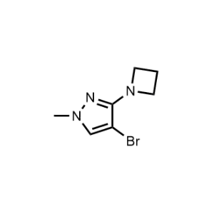 3-(Azetidin-1-yl)-4-bromo-1-methyl-1H-pyrazole|CS-0496184