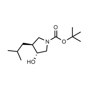 Tert-butyl (3R,4S)-3-hydroxy-4-isobutylpyrrolidine-1-carboxylate|CS-0496201