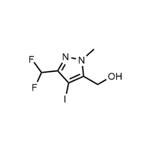 (3-(Difluoromethyl)-4-iodo-1-methyl-1H-pyrazol-5-yl)methanol|CS-0496240