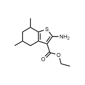 Ethyl 2-amino-5,7-dimethyl-4,5,6,7-tetrahydrobenzo[b]thiophene-3-carboxylate|CS-0496271