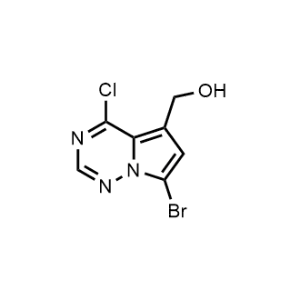 (7-Bromo-4-chloropyrrolo[2,1-f][1,2,4]triazin-5-yl)methanol|CS-0496286