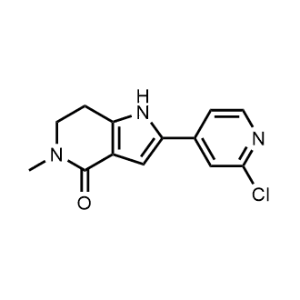 2-(2-Chloropyridin-4-yl)-5-methyl-1,5,6,7-tetrahydro-4H-pyrrolo[3,2-c]pyridin-4-one|CS-0496358