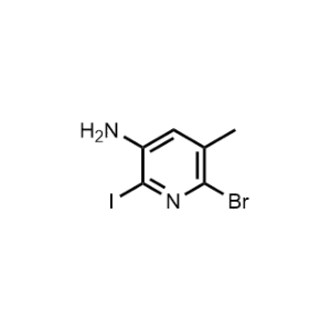 6-Bromo-2-iodo-5-methylpyridin-3-amine|CS-0496455