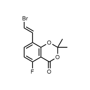 (E)-8-(2-bromovinyl)-5-fluoro-2,2-dimethyl-4H-benzo[d][1,3]dioxin-4-one|CS-0496488