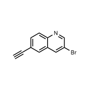 3-Bromo-6-ethynylquinoline|CS-0496496
