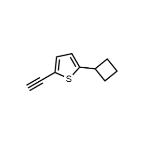 2-Cyclobutyl-5-ethynylthiophene|CS-0496537