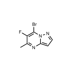 7-Bromo-6-fluoro-5-methylpyrazolo[1,5-a]pyrimidine|CS-0496557